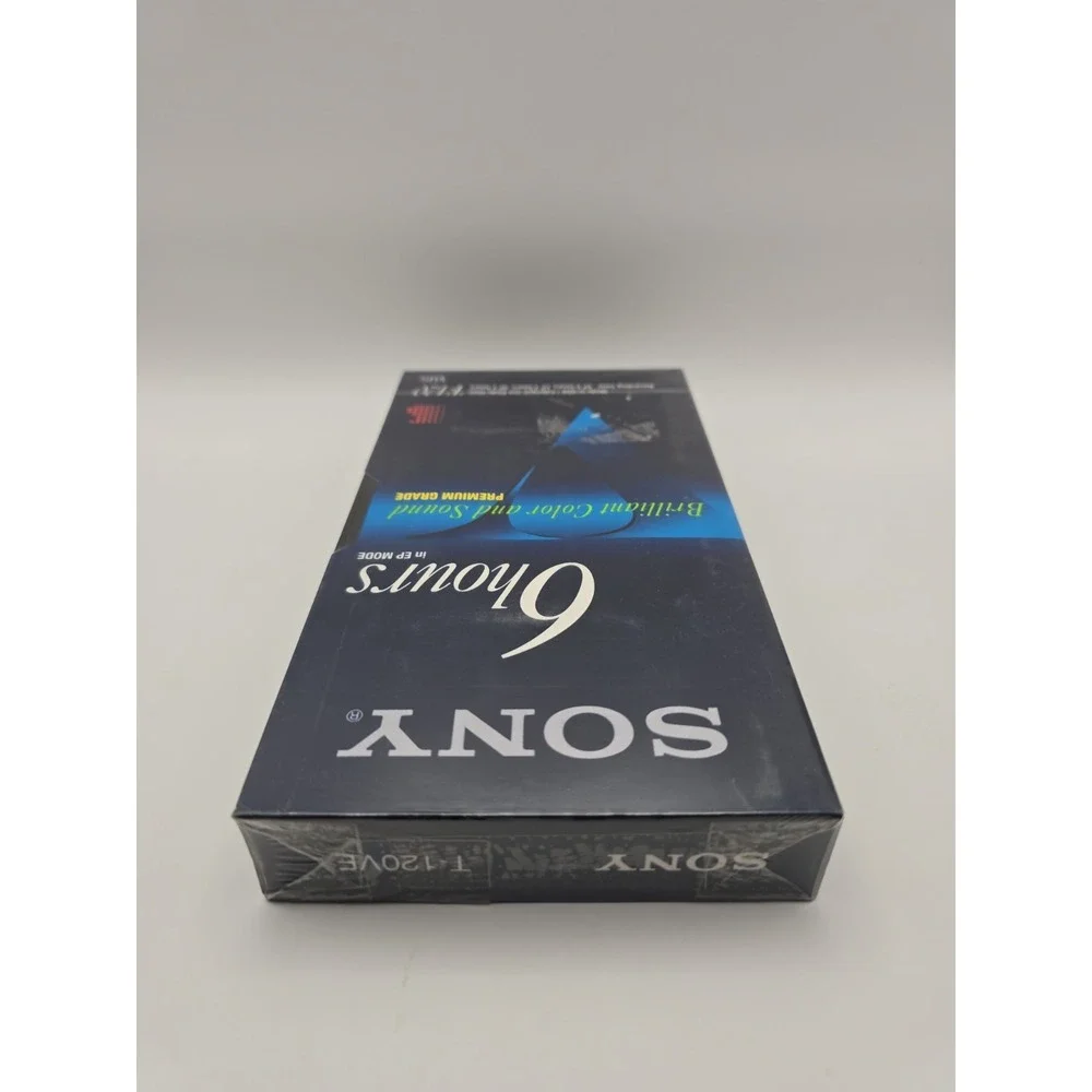 Sony T120VRH Premium Grade VHS Video Tapes